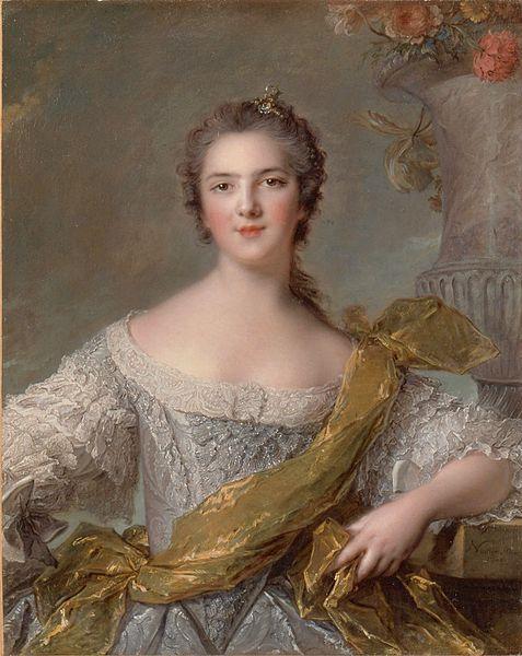 Jean Marc Nattier Madame Victoire of France Norge oil painting art